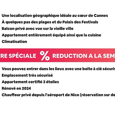 Grand Studio Cannes Centre Exteriér fotografie